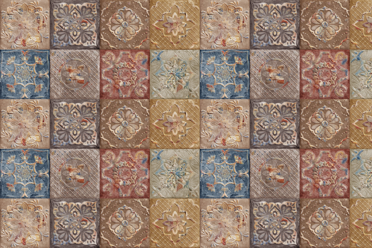 Küchenrückwand Patchwork