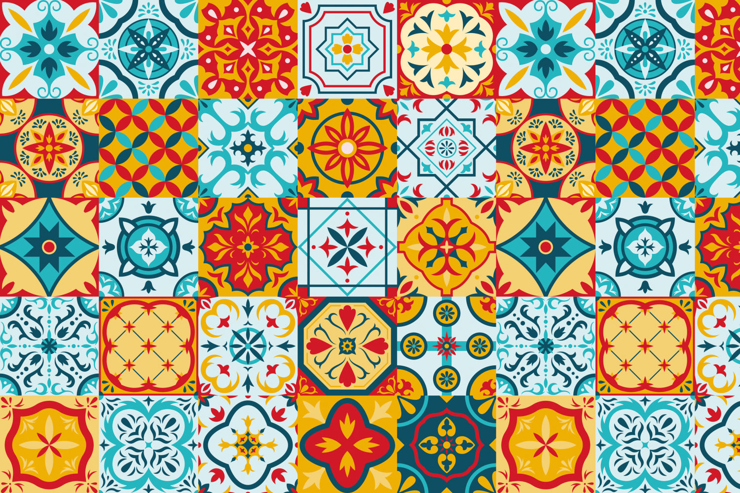 Küchenrückwand Patchwork