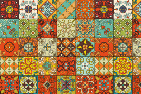 Küchenrückwand Patchwork