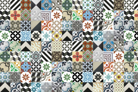 Küchenrückwand Patchwork