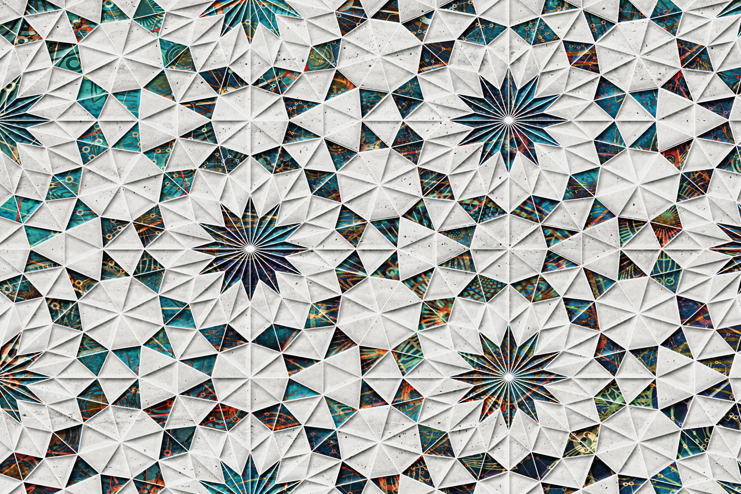 Küchenrückwand Patchwork