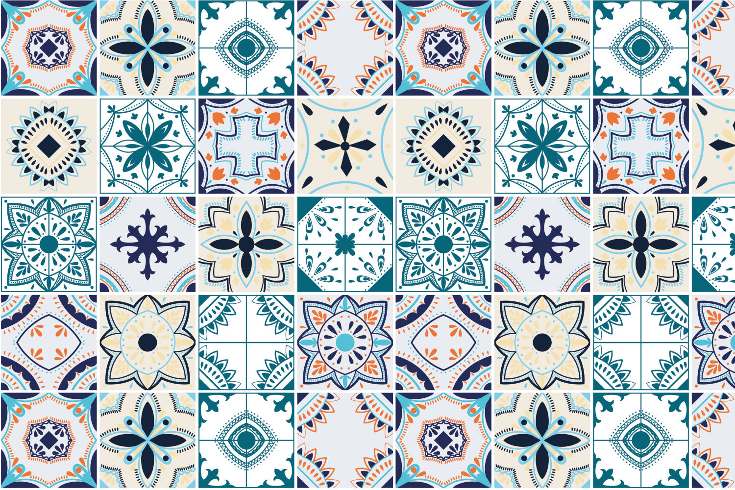 Küchenrückwand Patchwork