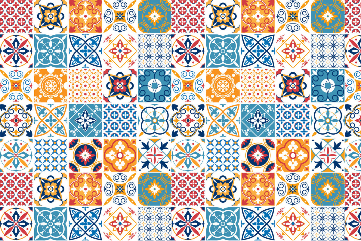 Küchenrückwand Patchwork