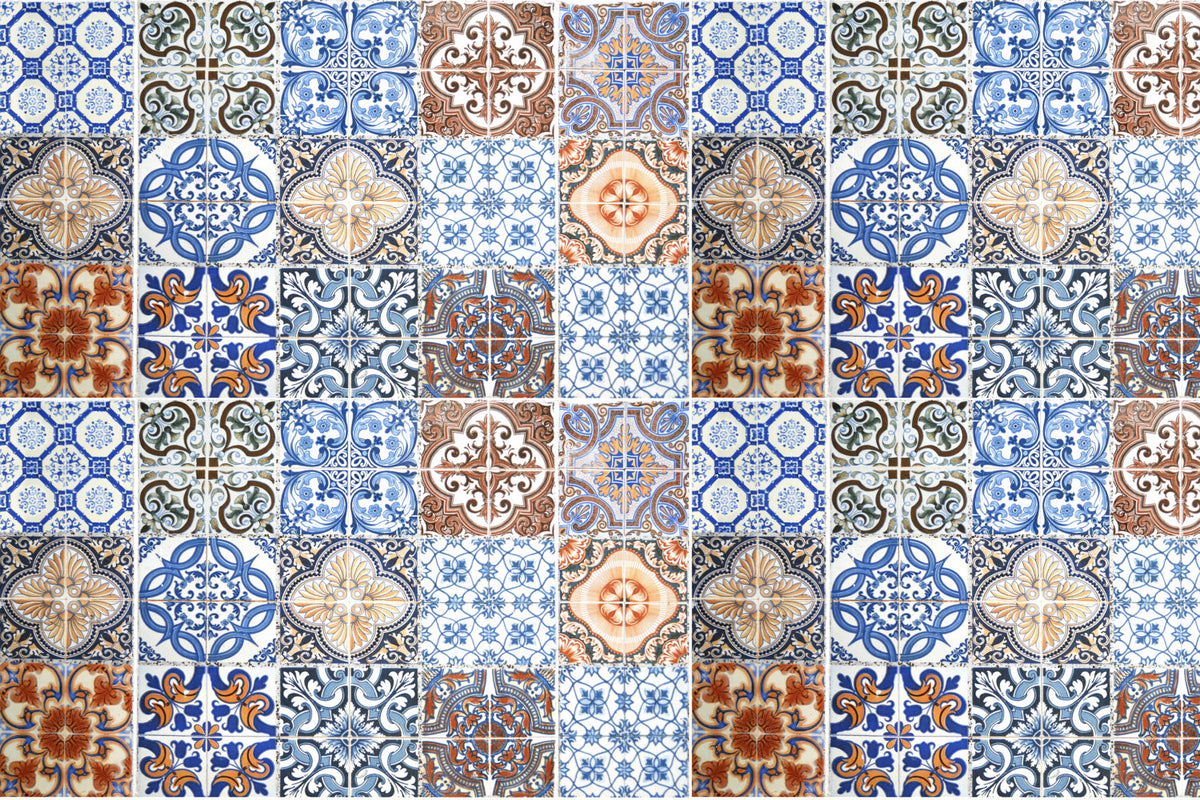 Küchenrückwand Patchwork