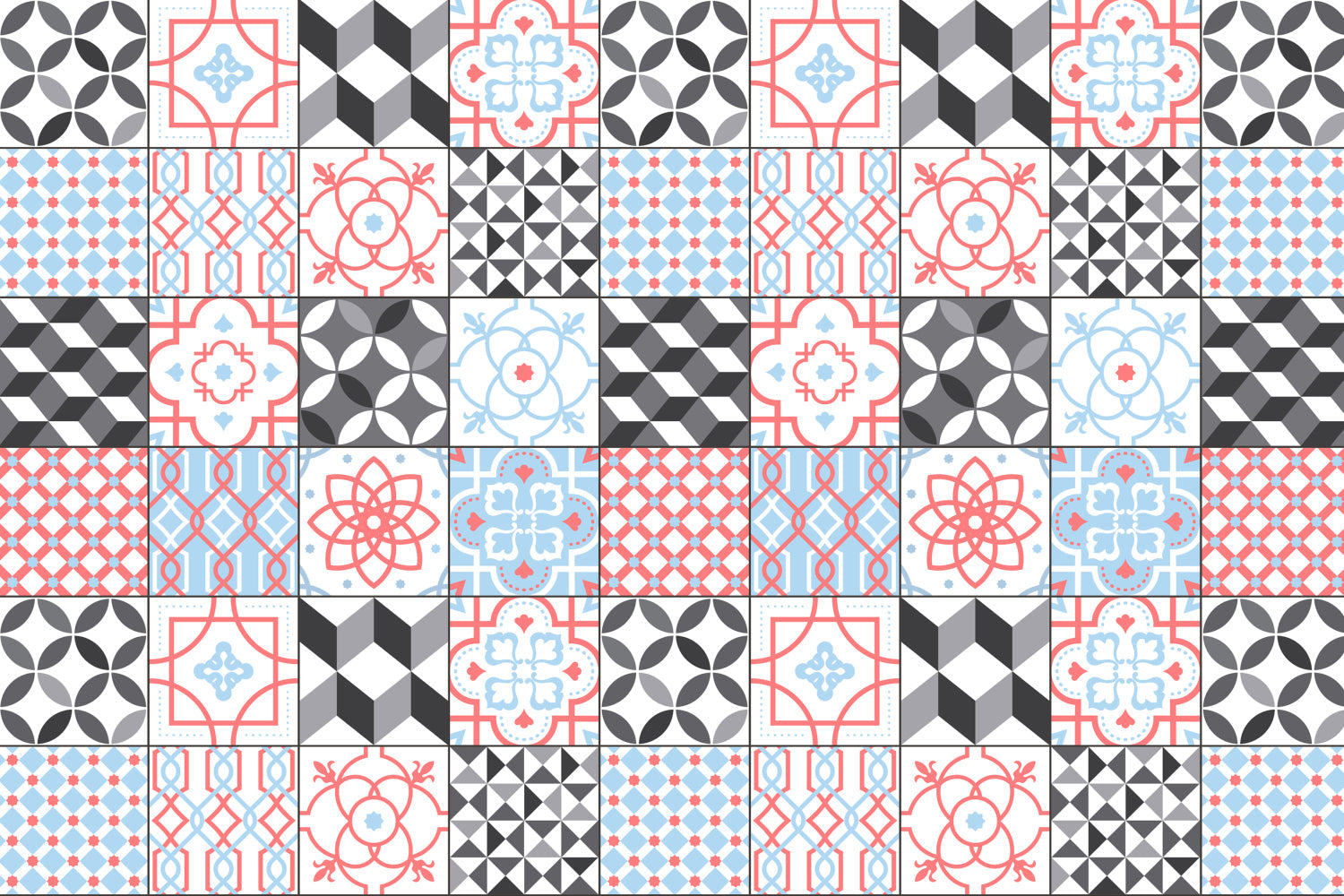 Küchenrückwand Patchwork