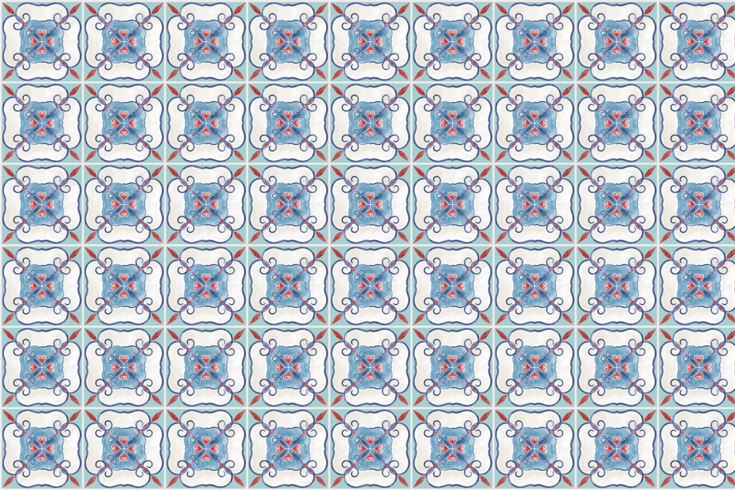 Küchenrückwand Patchwork