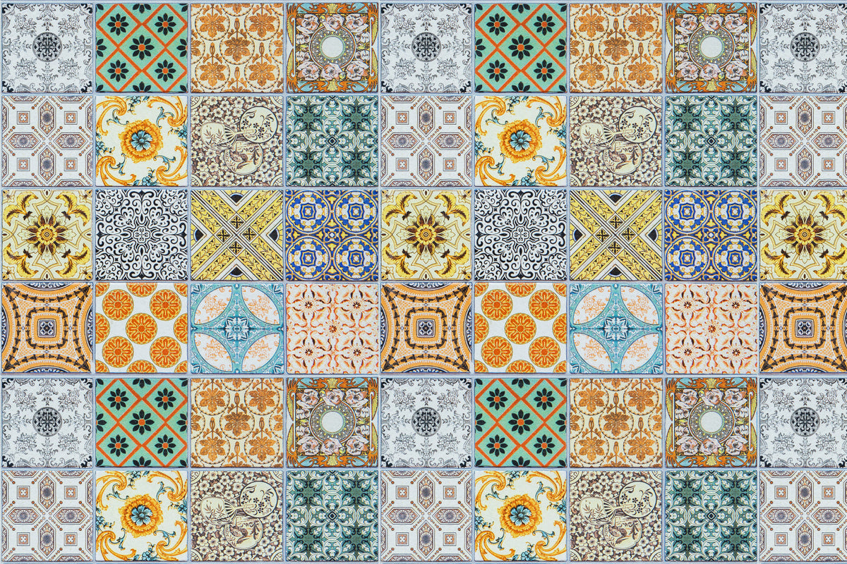 Küchenrückwand Patchwork