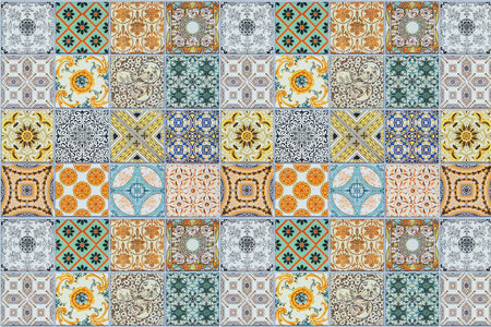 Küchenrückwand Patchwork