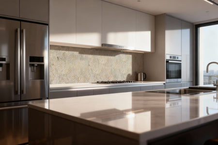 Küchenrückwand Betonoptik