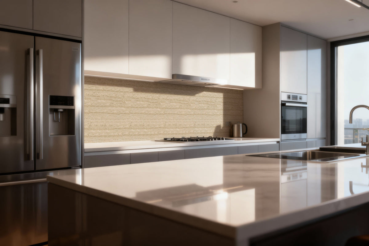 Küchenrückwand Betonoptik