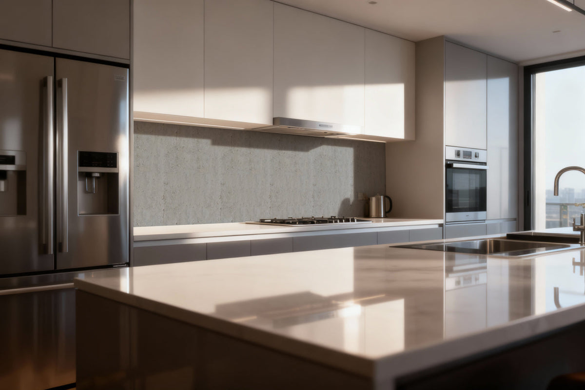 Küchenrückwand Betonoptik