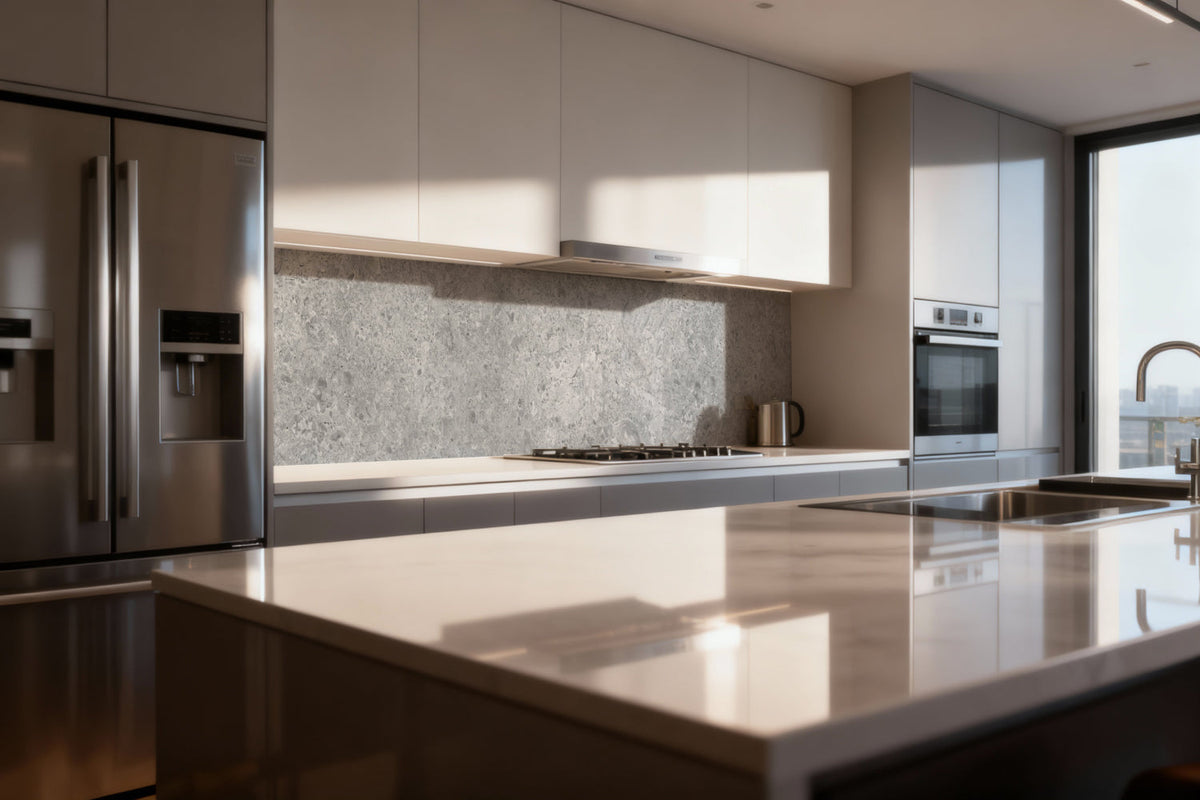 Küchenrückwand Betonoptik