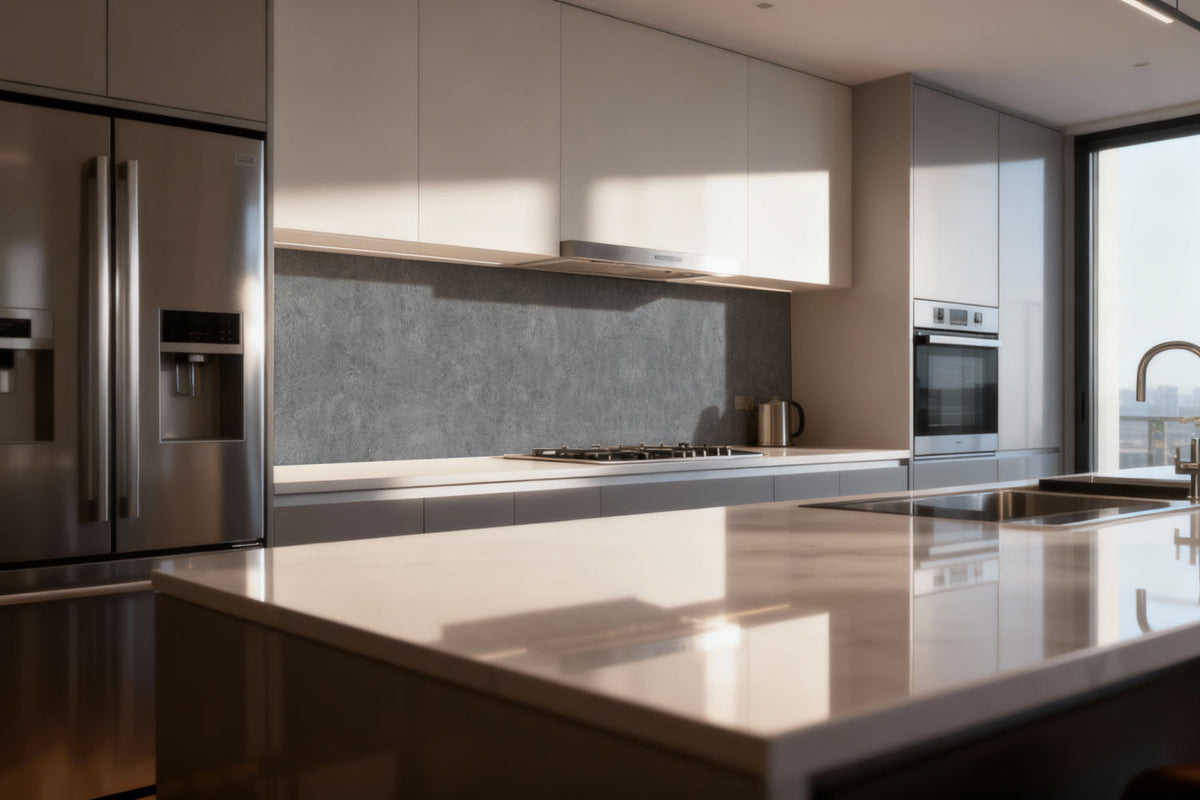 Küchenrückwand Betonoptik