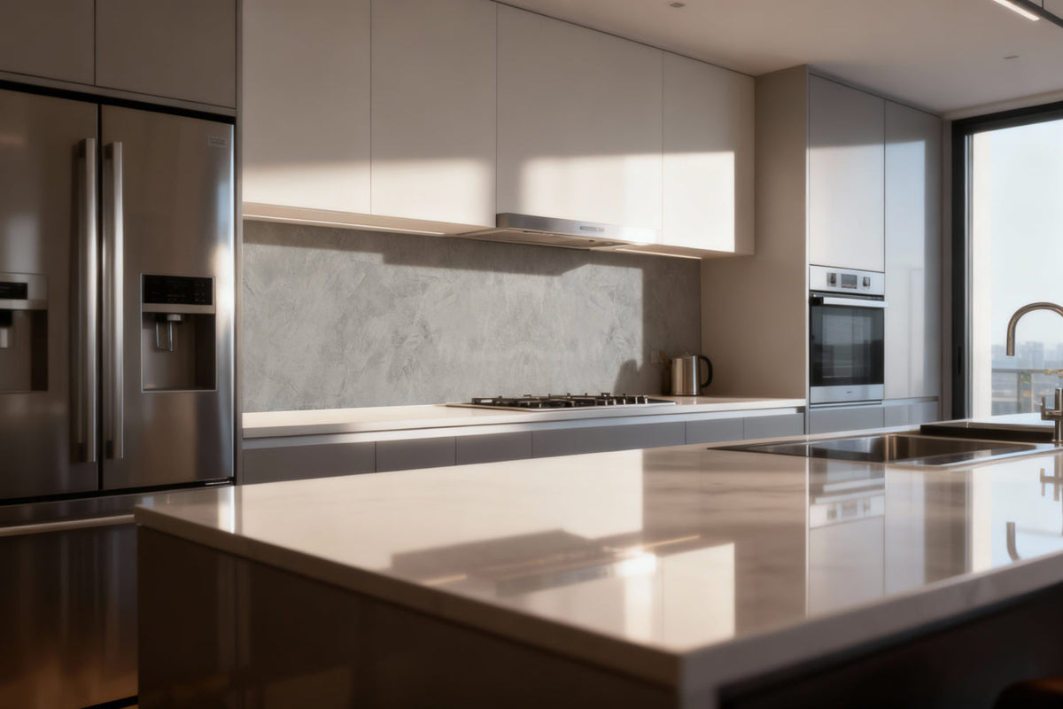 Küchenrückwand Betonoptik