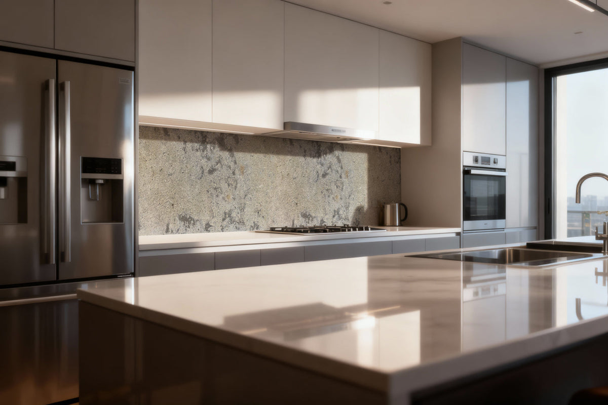 Küchenrückwand Betonoptik