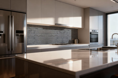 Küchenrückwand Betonoptik