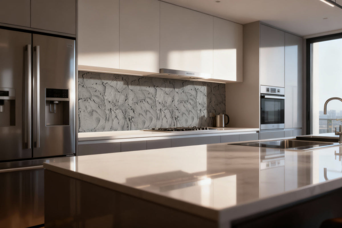 Küchenrückwand Betonoptik