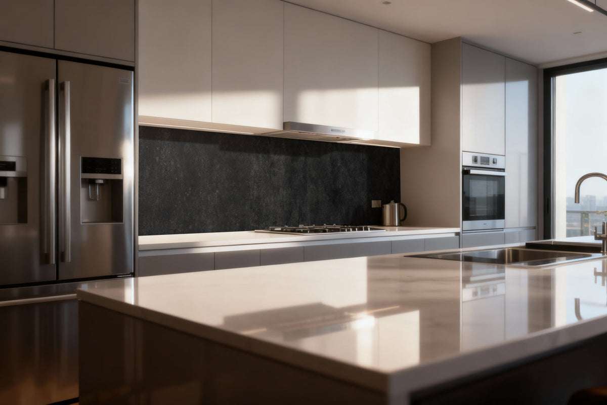 Küchenrückwand Betonoptik