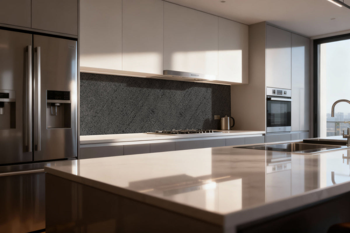 Küchenrückwand Betonoptik