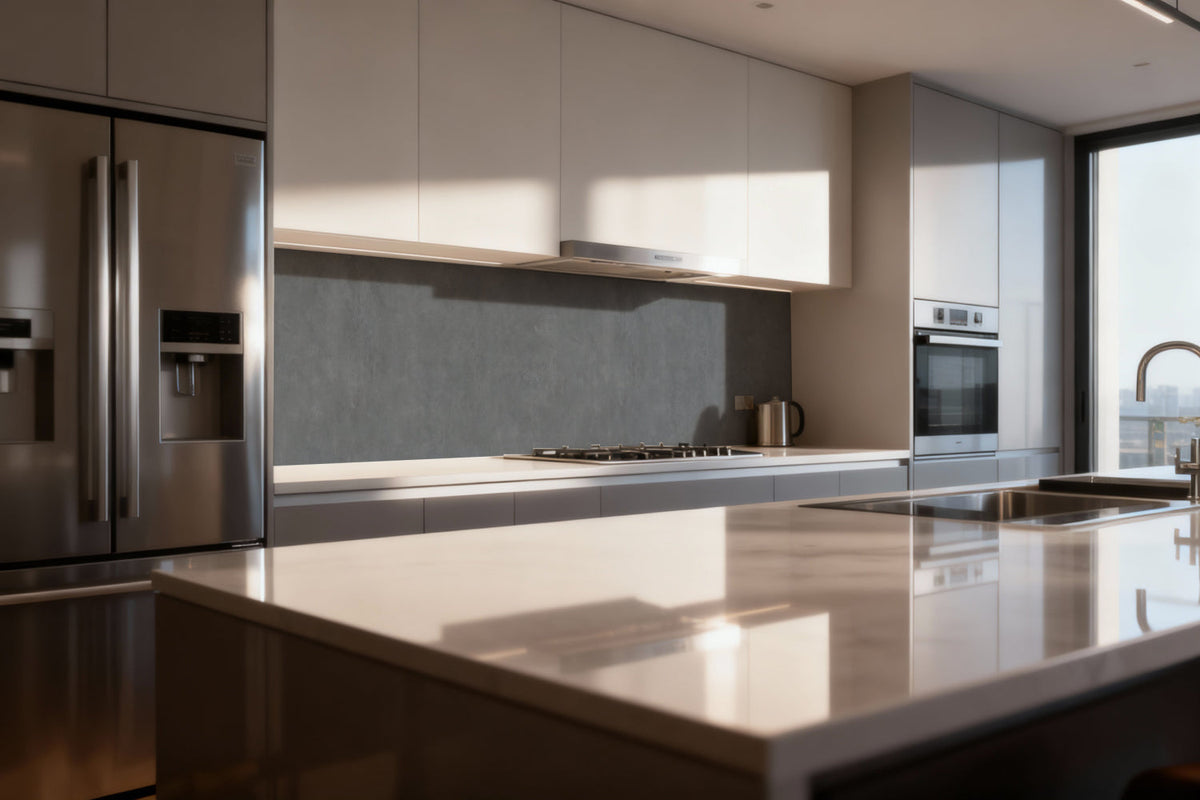 Küchenrückwand Betonoptik