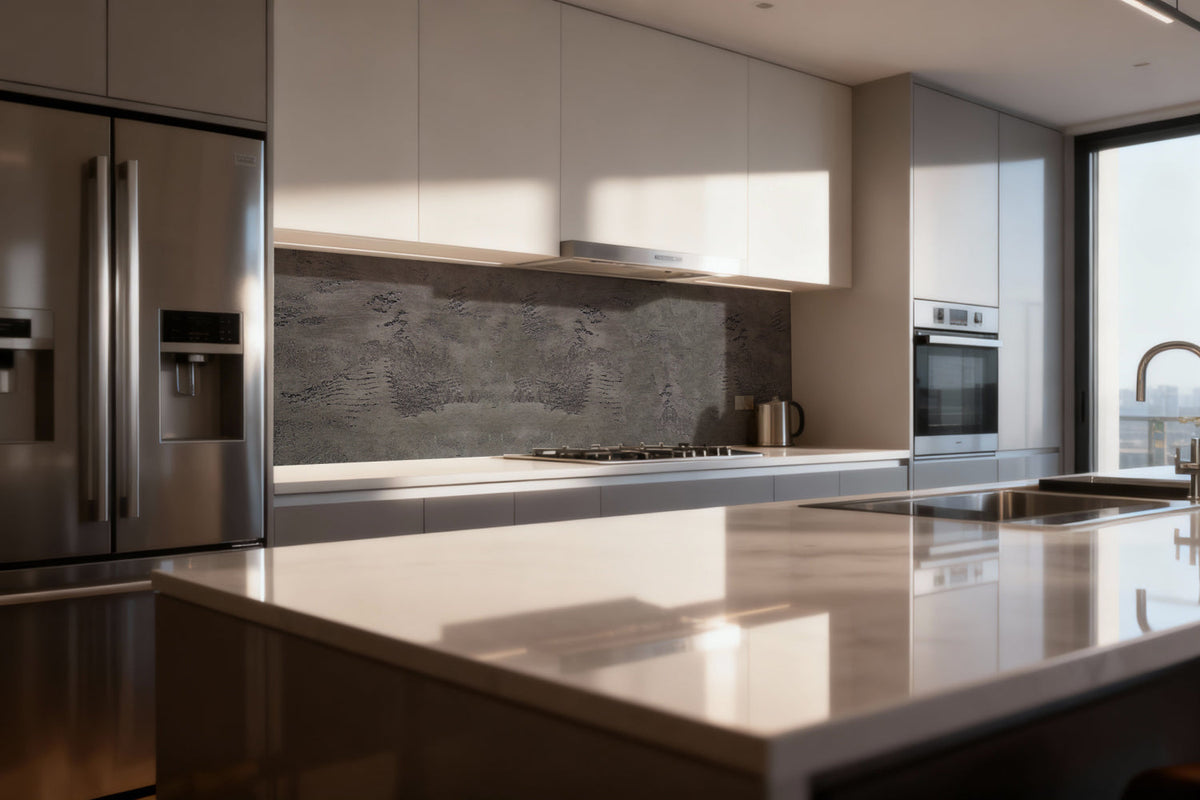 Küchenrückwand Betonoptik