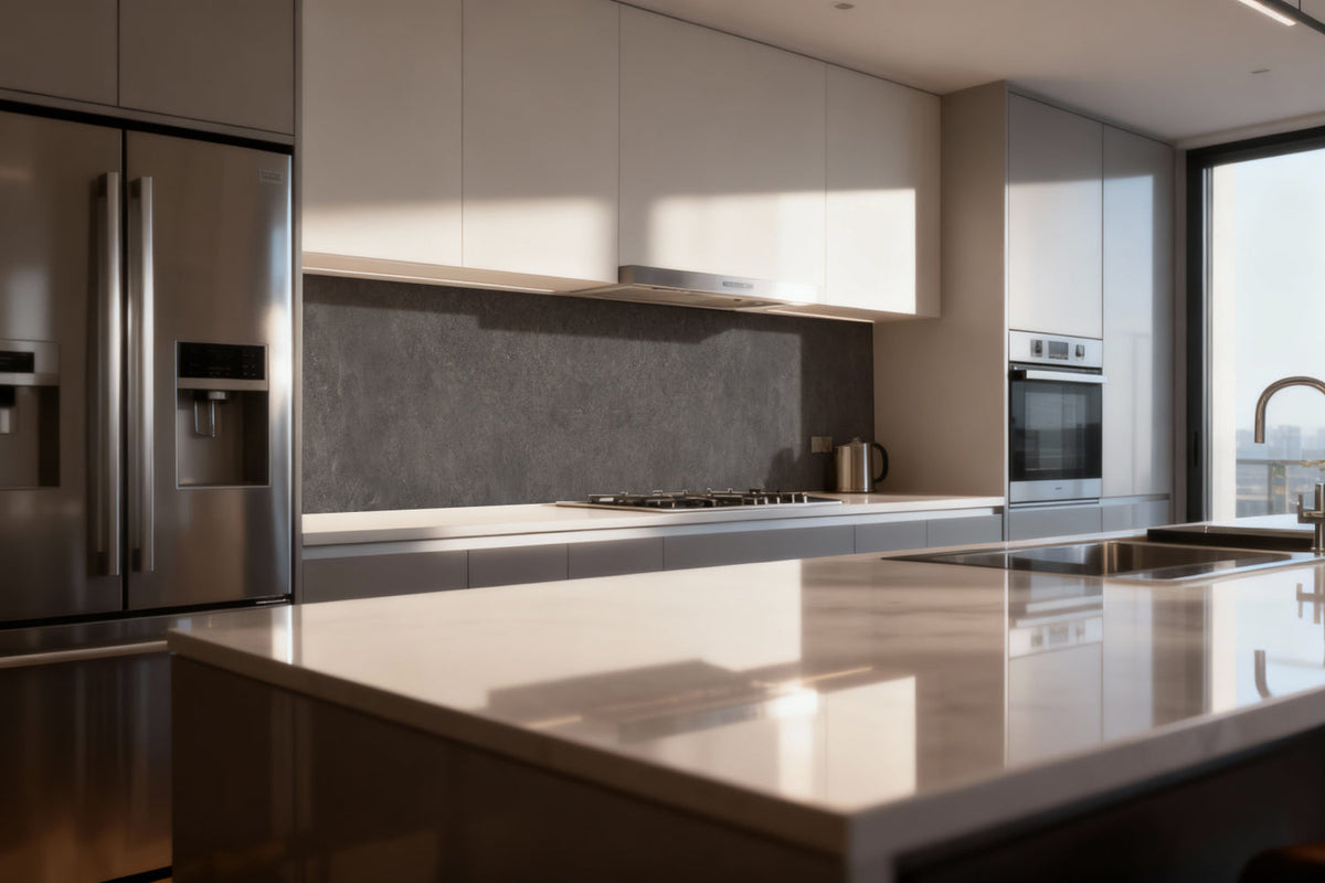 Küchenrückwand Betonoptik