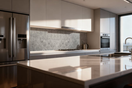 Küchenrückwand Betonoptik