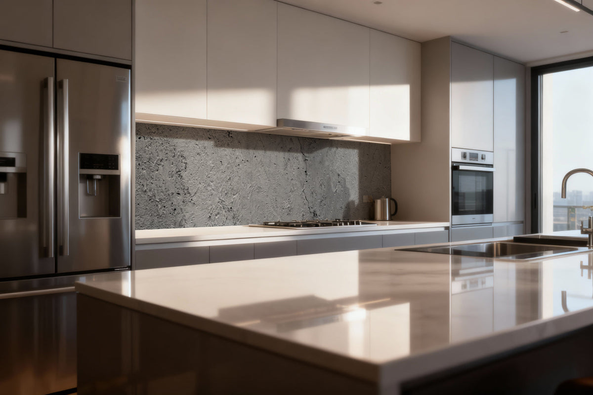 Küchenrückwand Betonoptik