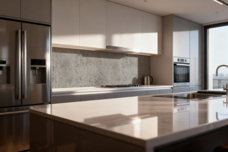 Küchenrückwand Betonoptik