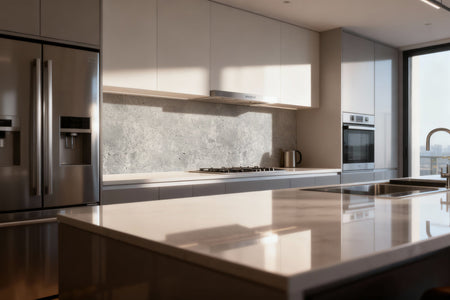 Küchenrückwand Betonoptik