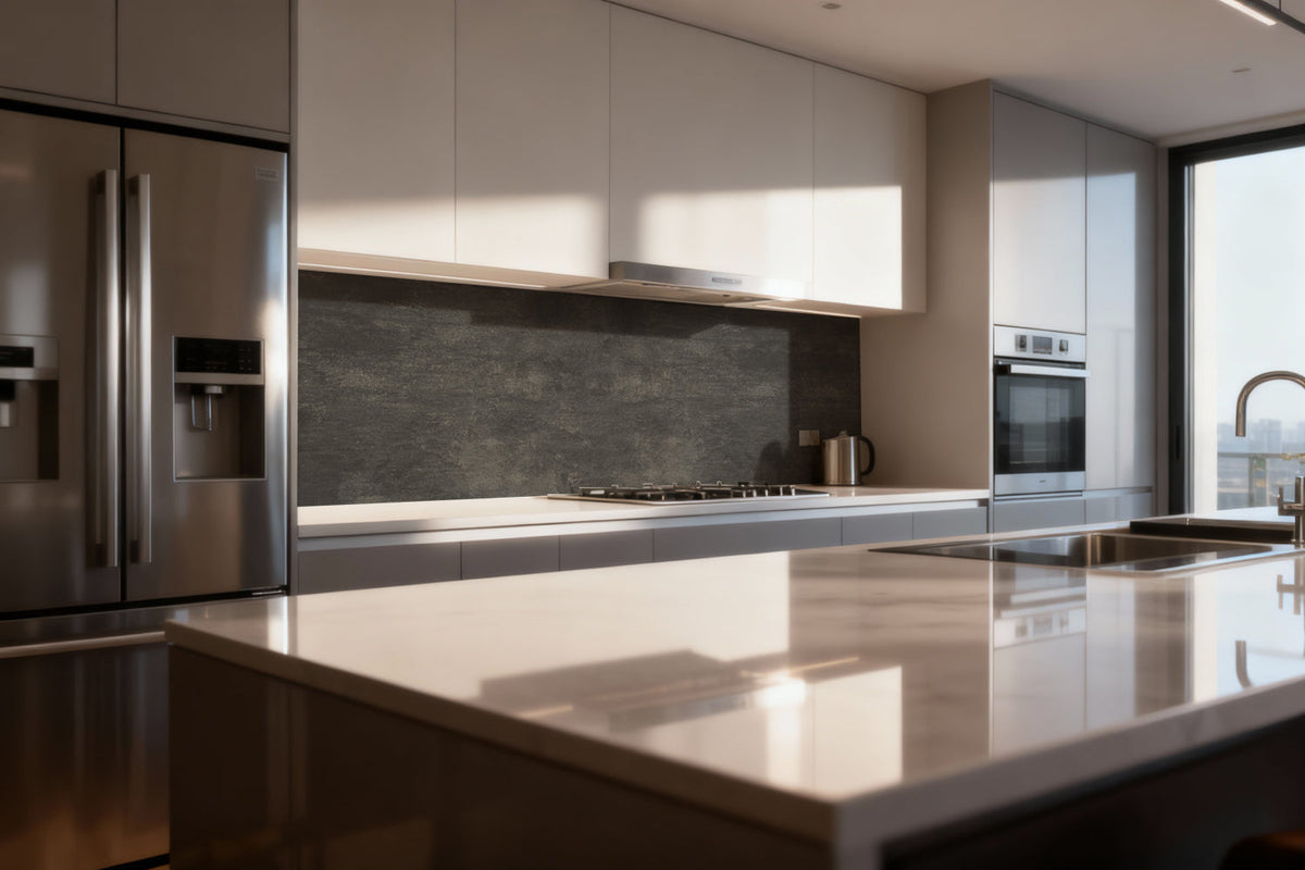 Küchenrückwand Betonoptik