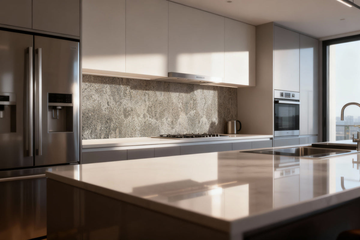 Küchenrückwand Betonoptik