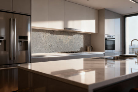 Küchenrückwand Betonoptik