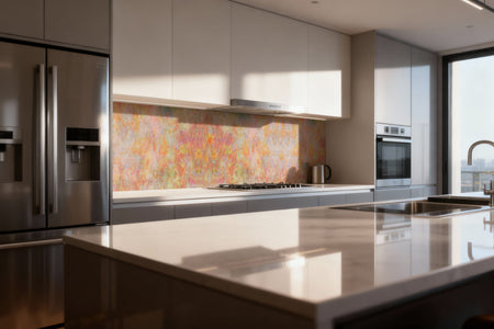 Küchenrückwand Betonoptik