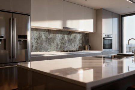 Küchenrückwand Betonoptik