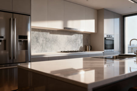 Küchenrückwand Betonoptik