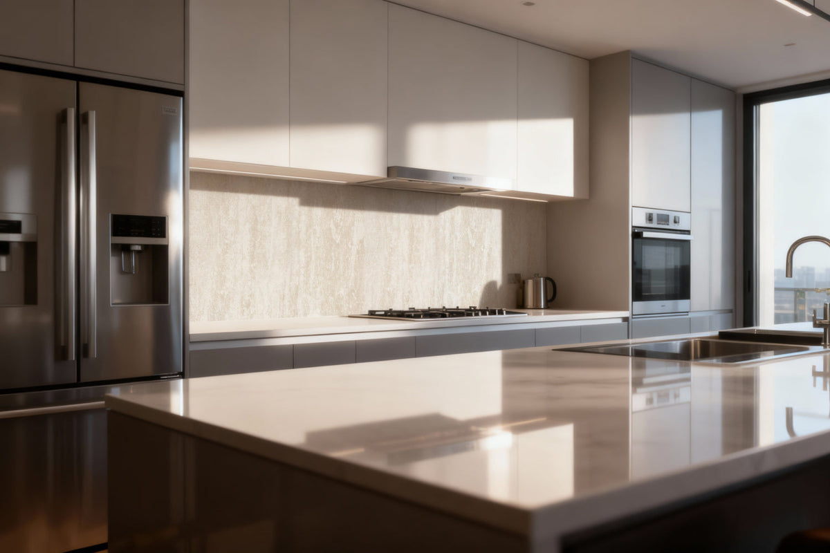 Küchenrückwand Betonoptik