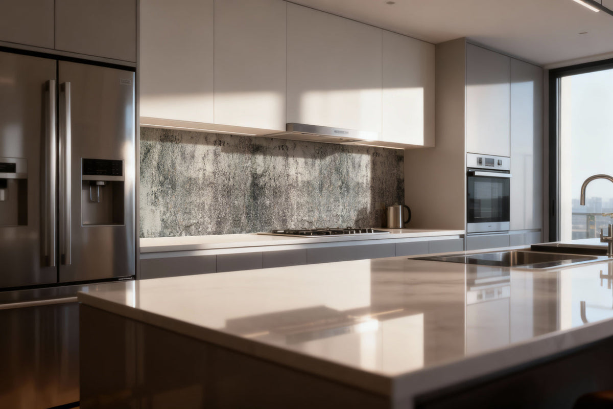 Küchenrückwand Betonoptik