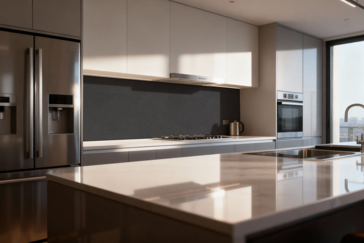 Küchenrückwand Betonoptik