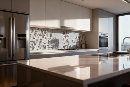 Küchenrückwand Betonoptik