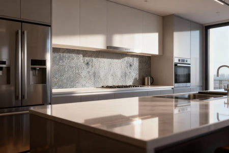 Küchenrückwand Betonoptik