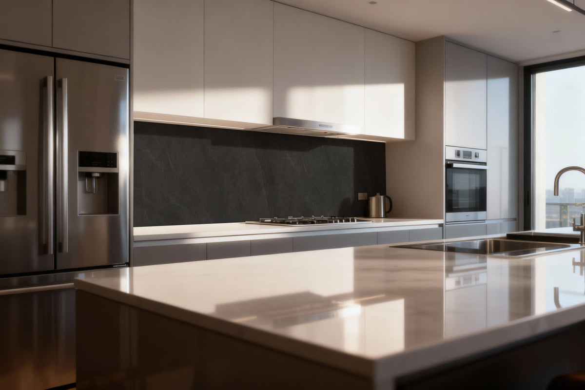 Küchenrückwand Betonoptik