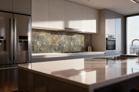 Küchenrückwand Betonoptik