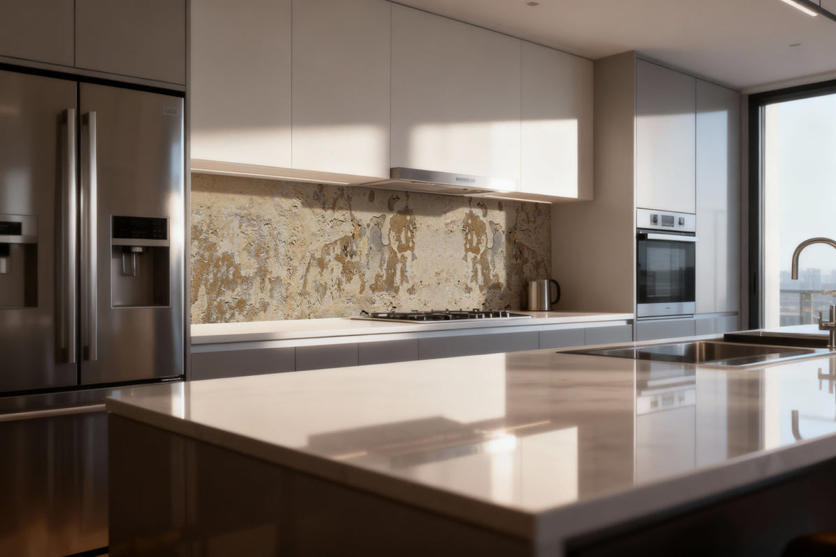 Küchenrückwand Betonoptik