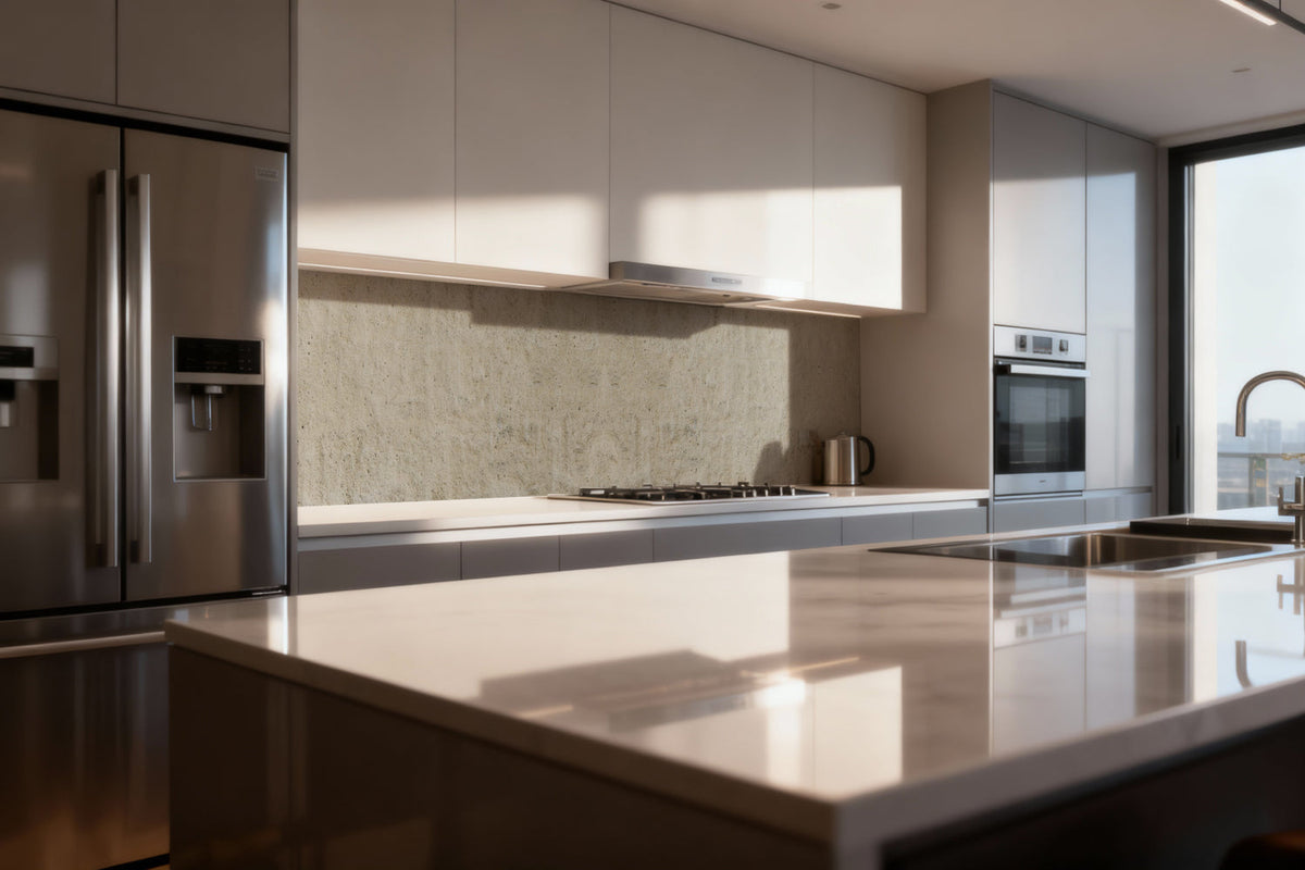 Küchenrückwand Betonoptik