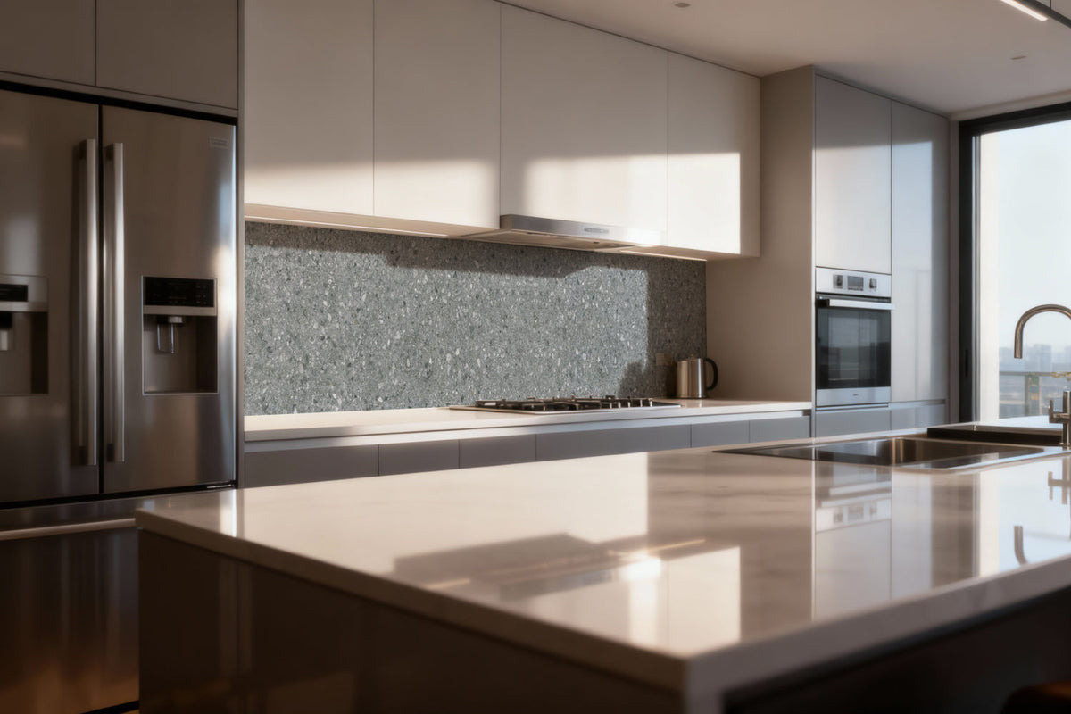 Küchenrückwand Betonoptik