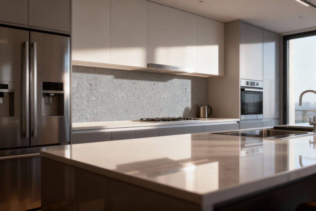 Küchenrückwand Betonoptik