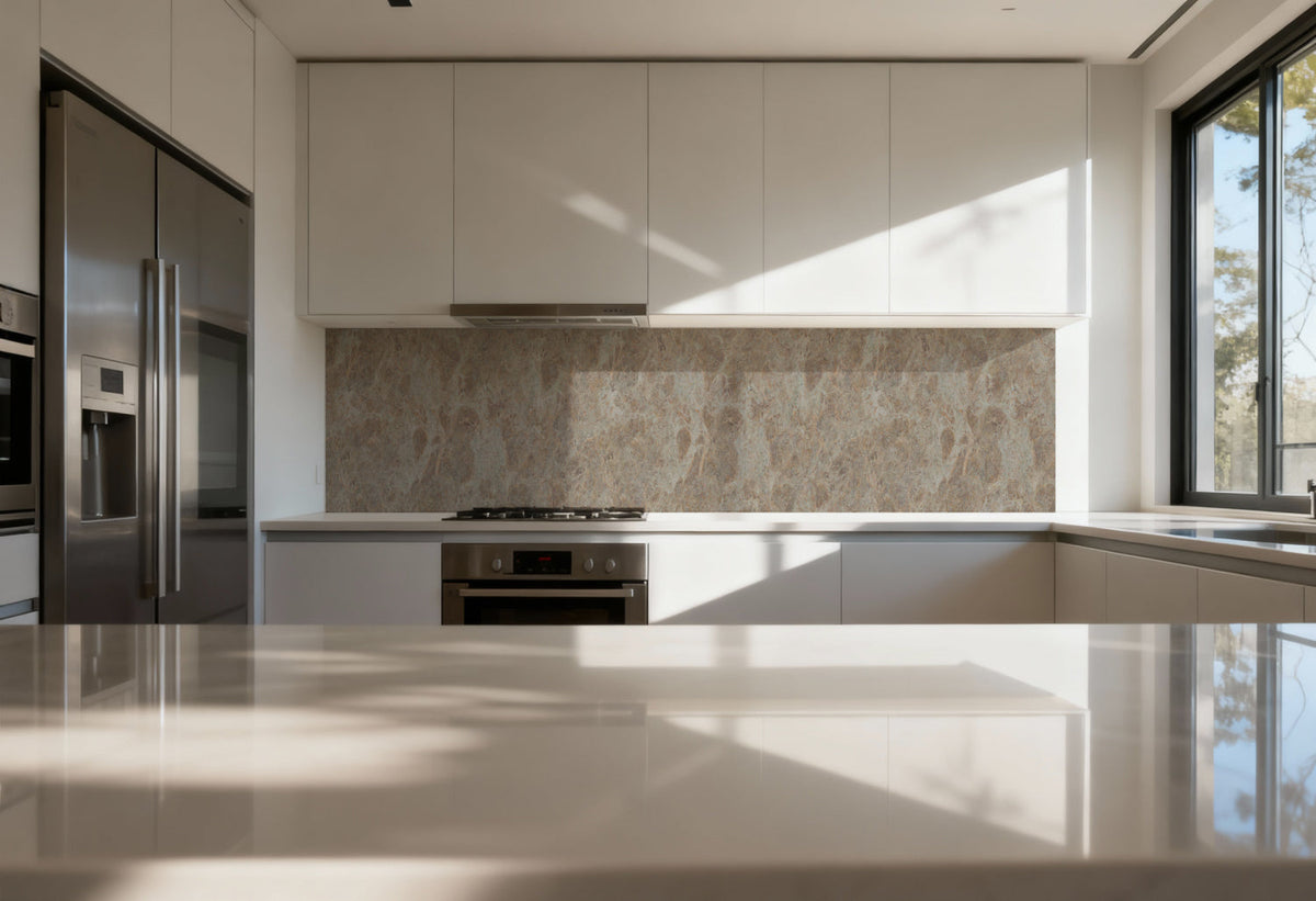 Küchenrückwand Marmoroptik