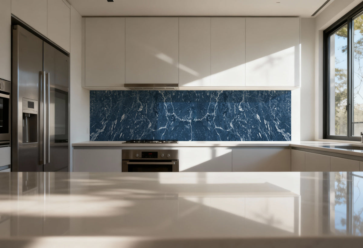 Küchenrückwand Marmoroptik