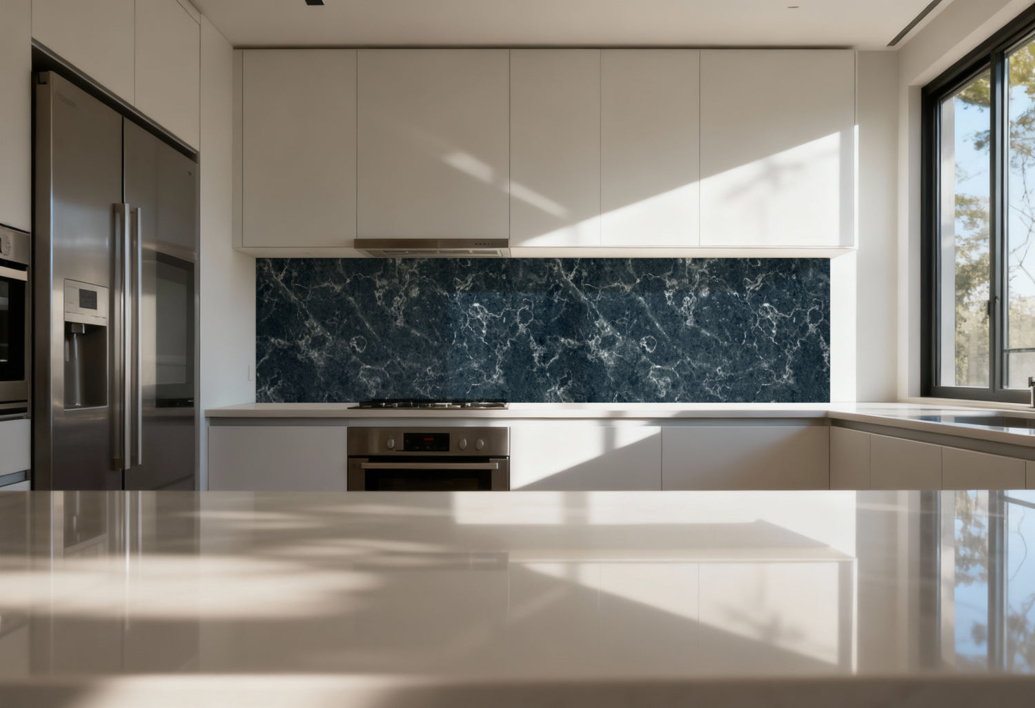 Küchenrückwand Marmoroptik